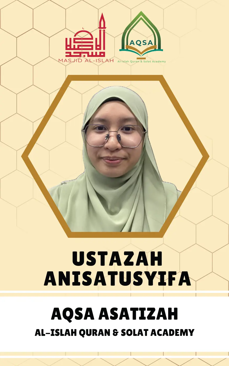 Ustazah Anisatusyifa Bte Achmed Fahdly
