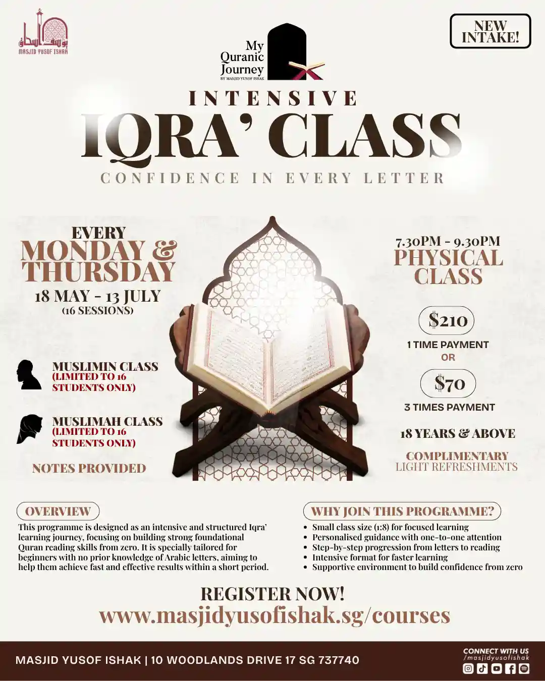 MQJ Intensive Iqra' Muslimin Grp 3